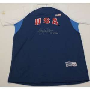  Jennie Finch   Team USA Autographed Jersey Sports 