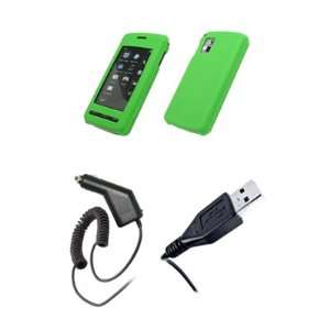   Case + Rapid Car Charger + USB Data Sync Charge Cable for LG Vu CU920