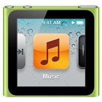 Apple (MC696LL/A) iPod nano 16GB Green (6th Generation) 885909424467 