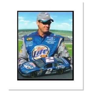  Rusty Wallace NASCAR Auto Racing Double Matted 8x10 