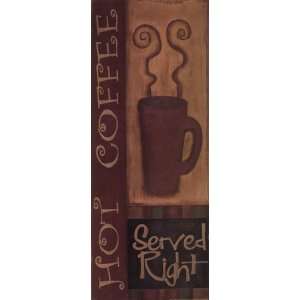 Hot Coffee by Kim Klassen 8x20  Grocery & Gourmet Food