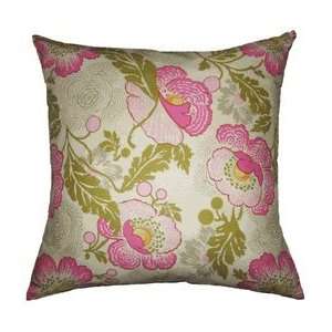   Pink Green Accent Pillow (Insert Sold Separately)
