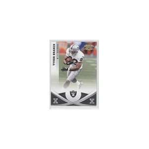   Gridiron Gear Silver Xs #66   Tyvon Branch/250 Sports Collectibles