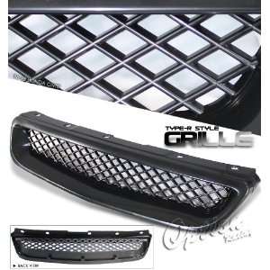  Honda Civic 96 97 98 JDM Type R Style Grille Black Sport 