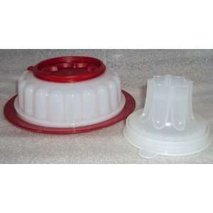  Tupperware JEL RING MOLD Jello Desserts 2.5 Cup Holiday 