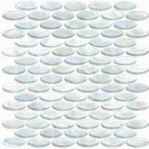  Avons series oval glass mosaic color Dane   1 sheet is 