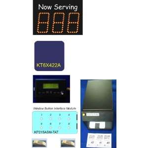  management System with 3 digit display, ticket printer for one type 