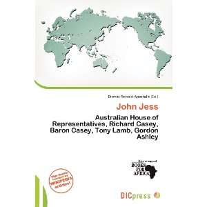  John Jess (9786136598697) Dismas Reinald Apostolis Books