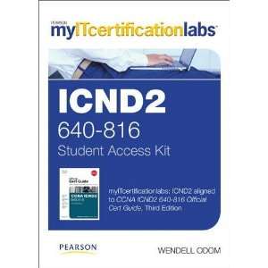   ICND2 (640 816) MyITcertificationlabs    Access Card e Books & Docs
