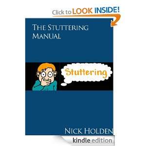 The Stuttering Manual Nick Holden  Kindle Store