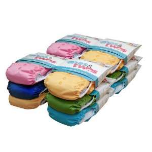  Ones and Twos All In One Cloth Diaper  12 Pack Baby