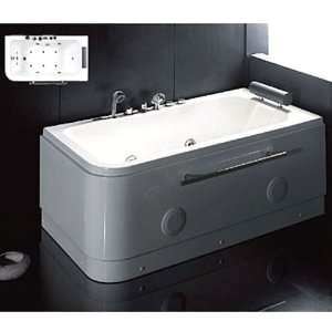  Ariel Whirlpool Bathtub   AM137L Hydrotherapy Tub