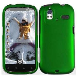  Dark Green Hard Case Cover for HTC Amaze 4G Cell Phones 