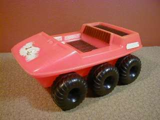   Plastic Irwin AmphiCat 6 x 6 Wheeled ATV Argo GI Joe Size  