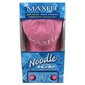 Maxfli Golf  18 Noodle Ice Pink Golf BallS w/3 Free Hats  