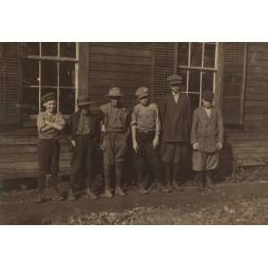   school of the Anniston Mfg. Co. These are boys at the mill school wh