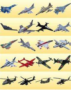 Furuta Choco Egg Fighter Airplanes Vol. 2 Complete Set 24 planes 
