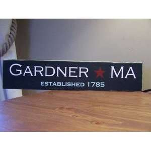  Town Sign Large size   Custom Wooden Sign