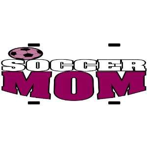 Custom License Plate Soccer Mom 
