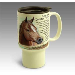 Quarter Horse Stoneware Travel Mug 