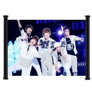  B1A4 Kpop Fabric Wall Scroll Poster (24x16) Inches 