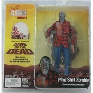    Cult Classics Series 4 Plaid Shirt Zombie Figure Toys & Games