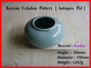 KRODS] Korean Celadon Pottery / Antiques Pot  