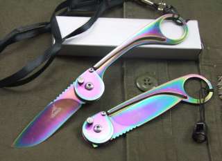 Gerber Shaft lock Steel Titanium ion Knife 59  