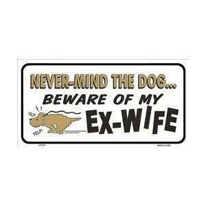   My ExWife License Plates Tags Tag auto vehicle car front Automotive
