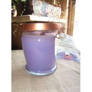  Time & Again Crackling Wick Candle   Lilac Scent * 11 Oz 