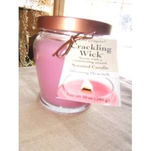  Time & Again Crackling Wick Candle   Hyacinth Scent * 11 