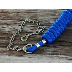  Chain Poly Lead Rope Blue