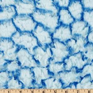   Cuddle Ripple Light Blue Fabric By The Yard Arts, Crafts & Sewing