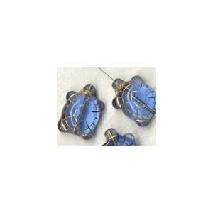  Sapphire/Gold Decoration Turtles Arts, Crafts & Sewing