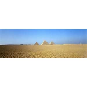  Pyramids Giza Egypt by Panoramic Images, 12x36