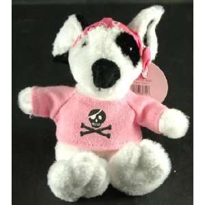   Plush Pink Pirate Max English Bull Terrier Dog NEW 