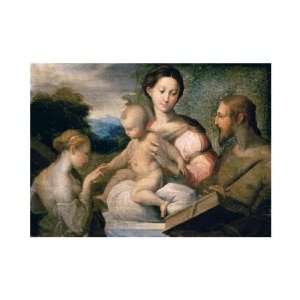  F Parmigianino   Mystical Wedding Of Saint Catherine 
