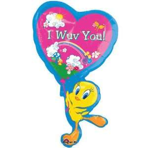  I Wuv You Tweety 35 Mylar Balloon Toys & Games
