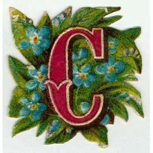  OLD FASHIONED ALPHABET LETTER C