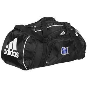  adidas Seton Hall Pirates Black Team Logo Gym Duffel Bag 
