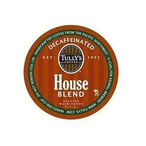 Tullys Coffee Decaf House Blend, 24 ct K Cups for Keurig Brewers, 2 ct 