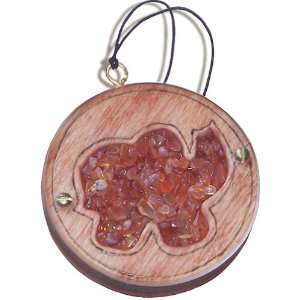  Magic Unique Gemstone and Wooden Amulet Lucky Elephant Car 
