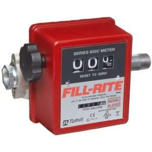 Fill Rite 807CMK 807C Meter With Pipe Fittings  Industrial 