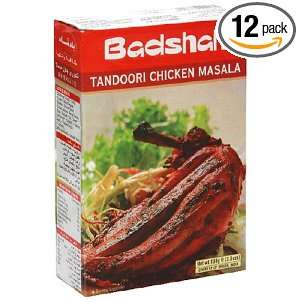 Badshah Masala, Tandoori Chicken, 3.5 Ounce Box (Pack of 12)