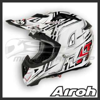 Airoh AVIATOR REVENGE Motocross Enduro Helmet   White  