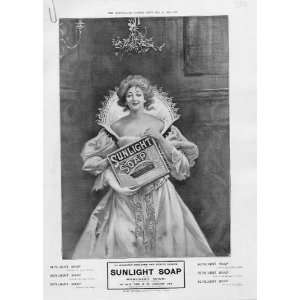    Sunlight Soap Antique Advertisment Dressed & Ready