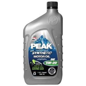  Peak PEK12033 5W20 Full Synthetic Motor Oil   1 Quart 