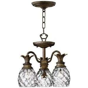  Hinkley Plantation 3 Light 15 Wide Pearl Bronze 