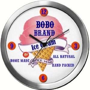  BOBO 14 Inch Ice Cream Metal Clock Quartz Movement 