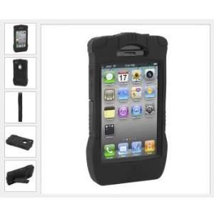 Apple iPhone 4 Kraken II Series Impact Resistant Case   Black   TRI 